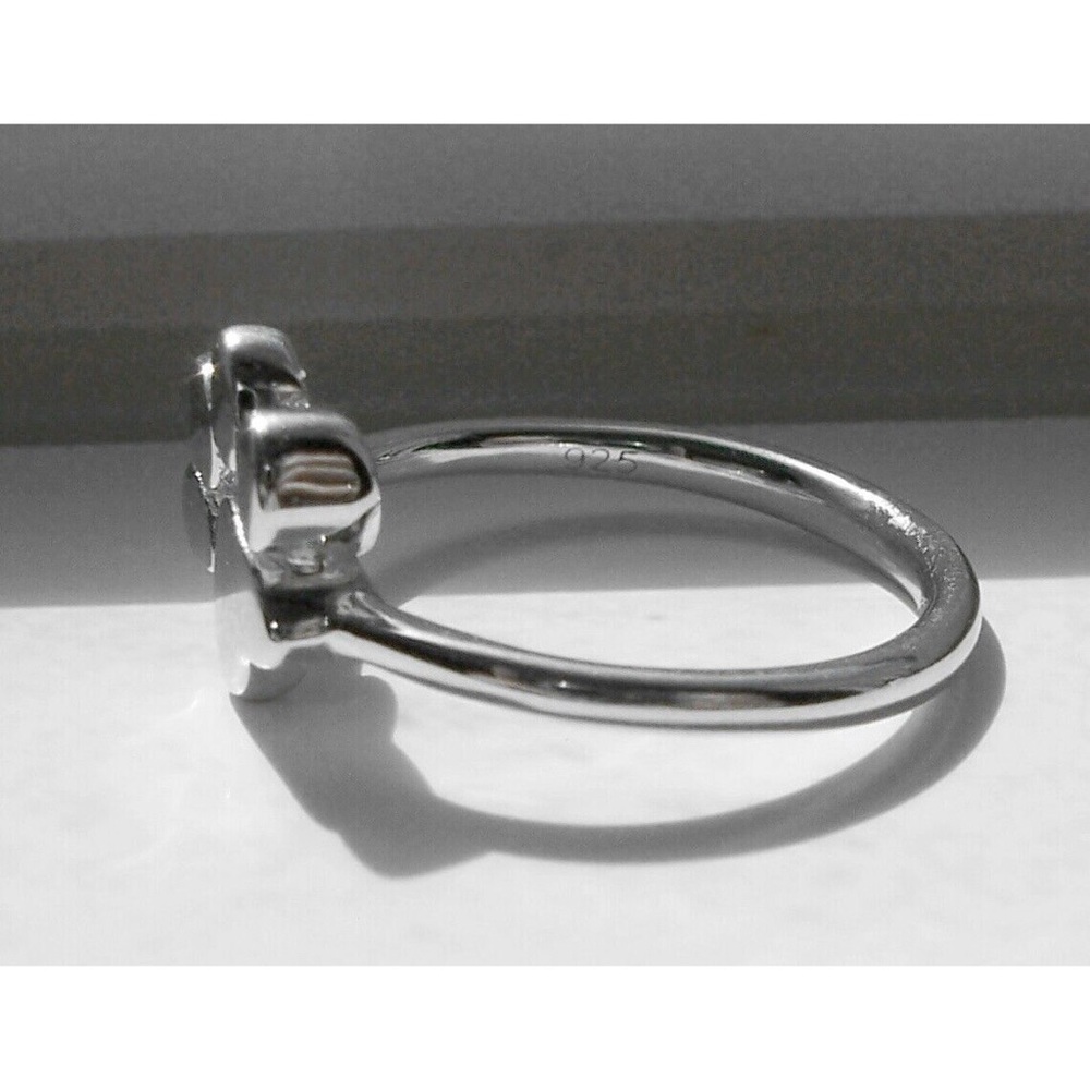 925 STERLING SILVER Adorable Paw Design Ring - Picture 10 of 14